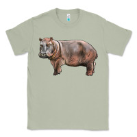 Matcha hippopotamus Classic Tee - LillyAllenDesigns
