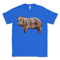 True Royal hippopotamus Classic Tee - LillyAllenDesigns