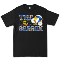 Black tis' the season volleyball Premium Tee - Zillion Design Studio