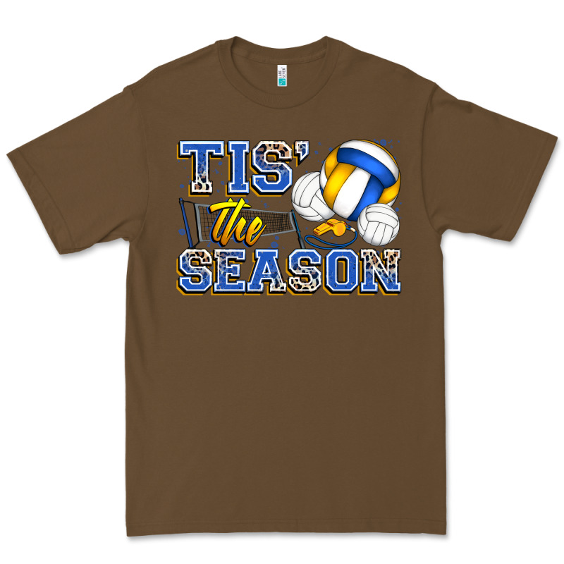 Tis' The Season Volleyball Premium Tee by Zillion Design Studio | Teevron