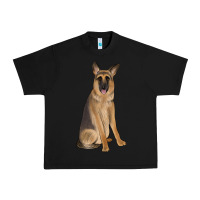 Black german shepherd Urban Heavy Tee - JahusDesignShop