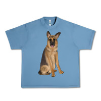 Pebble Blue german shepherd Urban Heavy Tee - JahusDesignShop