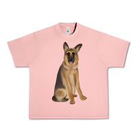 Salmon german shepherd Urban Heavy Tee - JahusDesignShop