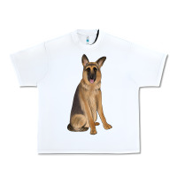 White german shepherd Urban Heavy Tee - JahusDesignShop