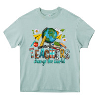 Arona teachers change the world Heavy Core Tee - texasbilliewilder