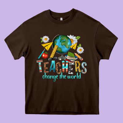 Heavy Core Tee teachers change the world