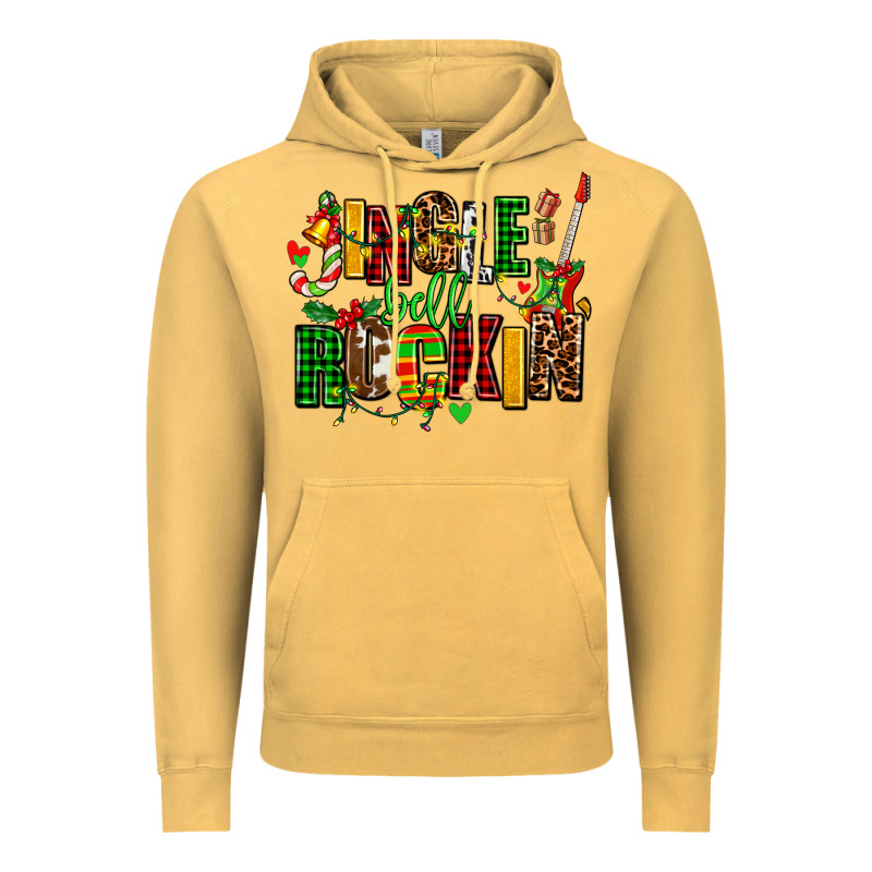 Jingle Bell Rockin Vintage Hoodie by AdoDesignShop | Teevron
