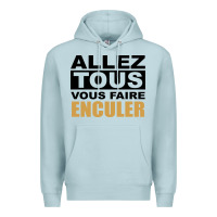 Blue Mist Allez Tous Vous Enculer Premium Hoodie - Bettercallsaul