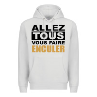 Dove Grey Allez Tous Vous Enculer Premium Hoodie - Bettercallsaul