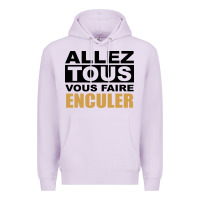Lilac Allez Tous Vous Enculer Premium Hoodie - Bettercallsaul