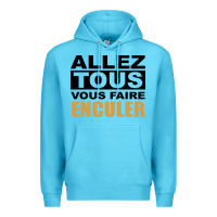 Ocean Blue Allez Tous Vous Enculer Premium Hoodie - Bettercallsaul