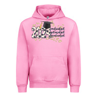 Fuchsia Pink 2024 motivated educated graduated Urban Hoodie - CowGirlArtShop