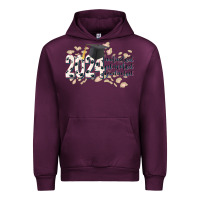 Mauve Wine 2024 motivated educated graduated Urban Hoodie - CowGirlArtShop