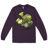 Plum nylon hedgehog cactus Long Sleeve Tee - LillyAllenDesigns
