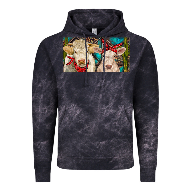 Charolais Bull And Calf Vintage Hoodie by RanaPortraitStore | Teevron