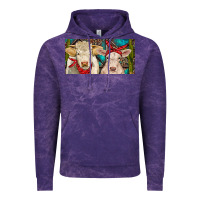 Cloud Purple Charolais bull and calf Vintage Hoodie - RanaPortraitStore