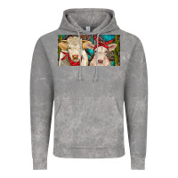 Cloud Rock Charolais bull and calf Vintage Hoodie - RanaPortraitStore