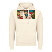 Vintage Artic Charolais bull and calf Vintage Hoodie - RanaPortraitStore
