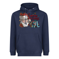 Navy merry christmas yall Heavyweight Hoodie - SublimationCraftShop