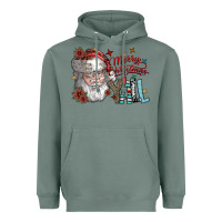 Sage merry christmas yall Heavyweight Hoodie - SublimationCraftShop