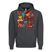 Smoke my first valentines day Zipper Hoodie - NancyCooperArtShop