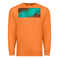 Carrot tooled leather turquoise glitter 11oz mug Premium Sweatshirt - Jasminsmagicworld