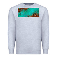 Heather Grey tooled leather turquoise glitter 11oz mug Premium Sweatshirt - Jasminsmagicworld