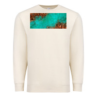 Sandshell tooled leather turquoise glitter 11oz mug Premium Sweatshirt - Jasminsmagicworld