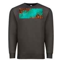 Smoke tooled leather turquoise glitter 11oz mug Premium Sweatshirt - Jasminsmagicworld