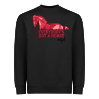 Black Everybody's Got A Horse Neigh Heavyweight Sweatshirt - Bettercallsaul