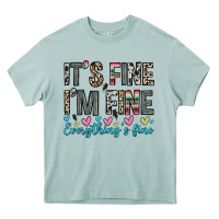 Arona it s fine i m fine everything s fine Heavy Core Tee - Zillion Design Studio