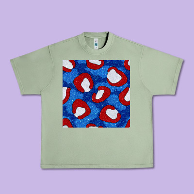 Glitter 4th Of July Seamless Pattern 8 Urban Heavy Tee Designed By Bundleandbundleshop