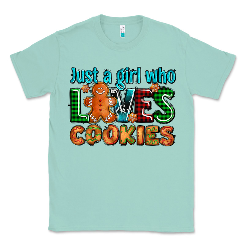 Just A Girl Who Loves Cookies Classic Tee by AdoDesignShop | Teevron