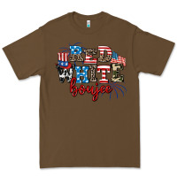 Cacao Red whıte boujee Premium Tee - AdoDesignShop