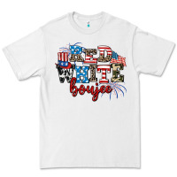 White Red whıte boujee Premium Tee - AdoDesignShop