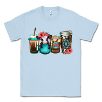 Dusty Blue Baby calf coffee cups Classic Tee - Jasminsmagicworld