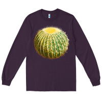 Plum golden barrel cactus Long Sleeve Tee - LillyAllenDesigns