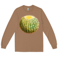 Toasted Coconut golden barrel cactus Long Sleeve Tee - LillyAllenDesigns