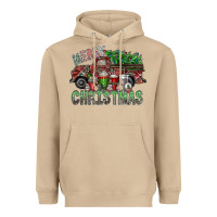 Mushroom merry christmas Heavyweight Hoodie - SublimationCraftShop