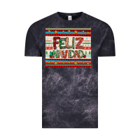 Cloud Black feliz navidad spanish christmas Vintage Tee - Jasminsmagicworld