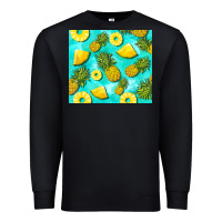 Black blue pineapple Premium Sweatshirt - BarkalooDesign