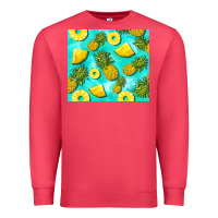 Cardinal blue pineapple Premium Sweatshirt - BarkalooDesign