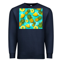 Navy blue pineapple Premium Sweatshirt - BarkalooDesign