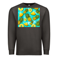 Smoke blue pineapple Premium Sweatshirt - BarkalooDesign