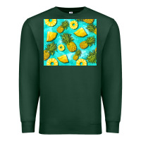 Sports Green blue pineapple Premium Sweatshirt - BarkalooDesign