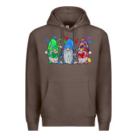 Coffee autism gnome Premium Hoodie - JahusDesignShop