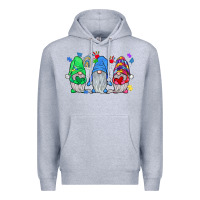 Heather Grey autism gnome Premium Hoodie - JahusDesignShop