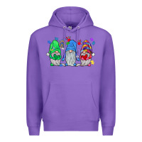 Purple autism gnome Premium Hoodie - JahusDesignShop
