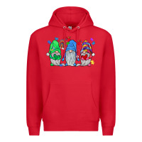 Red autism gnome Premium Hoodie - JahusDesignShop
