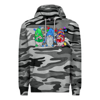 Slate Camo autism gnome Premium Hoodie - JahusDesignShop